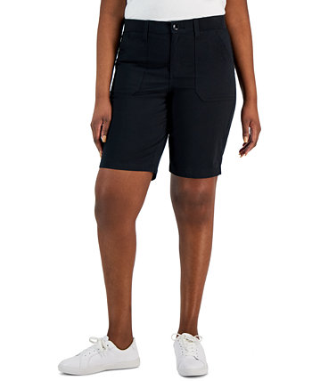 Женские шорты средней посадки с эластичной талией, созданные для Macy's Karen Scott