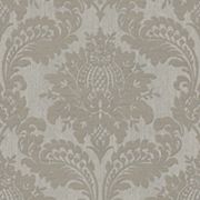 Обои с орнаментом Damask, текстурированные, 20,5 см ширина, виниловые Graham & Brown