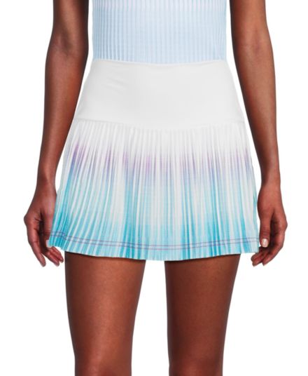 Плиссированная теннисная юбка с эффектом омбре K-Swiss