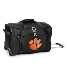 Denco Clemson Tigers 22-Inch Wheeled Duffel Bag Denco