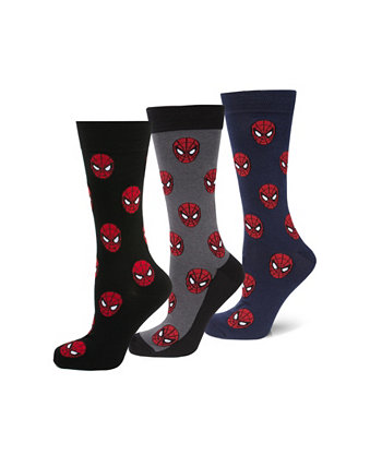 Набор мужских носков "Человек-паук", 3 шт. В упаковке Marvel
