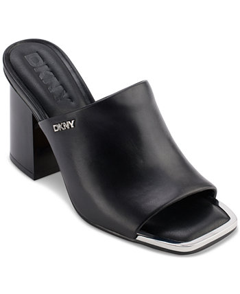 Women's Silas Square-Toe Slip-On Dress Sandals DKNY