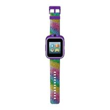 Детские смарт-часы PlayZoom 2 Dark Rainbow с блестящим принтом Playzoom