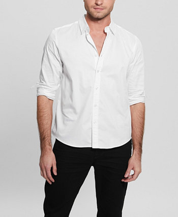 Мужская рубашка Luxe Stretch с длинными рукавами GUESS