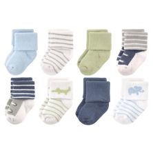 Махровые носки для новорожденных и малышей Luvable Friends, Safari Luvable Friends