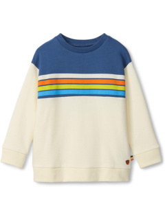 Толстовка Dino Stripes Pullover (для малышей/маленьких детей/больших детей) Hatley