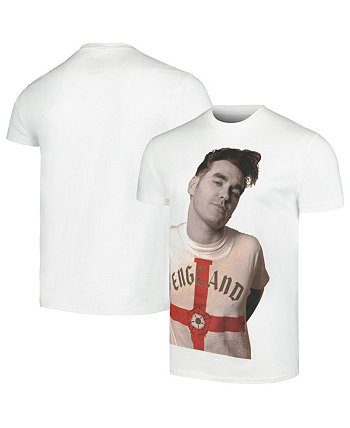Мужская белая футболка Morrissey England Manhead Merch