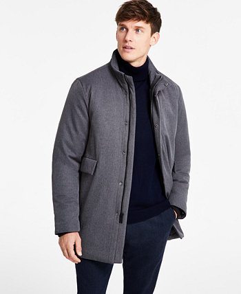 Мужская дорожная куртка длиной 3/4 с молнией во всю длину DKNY