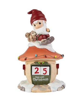 221403 Gnome Sweet Gnome for the Holidays Resin Countdown Calendar Precious Moments