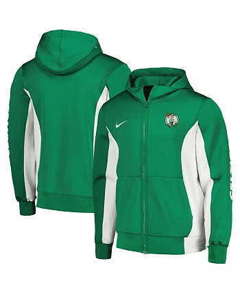 Men's Kelly Green Boston Celtics 2023/24 Authentic Showtime Full-Zip Hoodie Nike