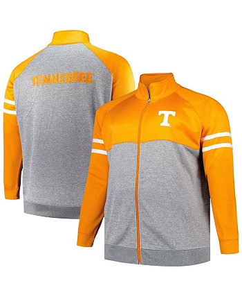 Мужская флисовая куртка Tennessee Orange Tennessee Volunteers с молнией во всю длину Profile