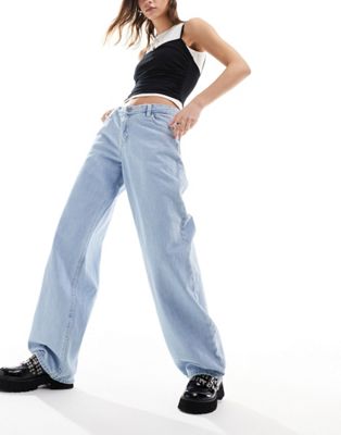 Сверхлегкие прямые джинсы прямого кроя с низкой посадкой и низкой посадкой Dr Denim Hill Dr Denim