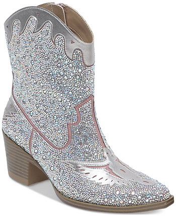 Lourdez Embellished Western Booties, Created for Macy's Wild Pair