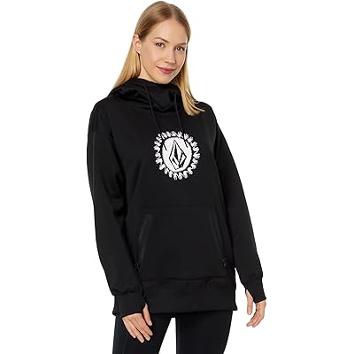 Худи Volcom Snow Spring Shred с капюшоном, карманом для рук и интегрированным воротником-утеплителем Volcom Snow