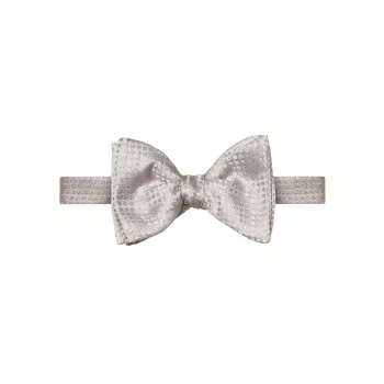 Жаккардовый галстук-бабочка с цветочным принтом Eton