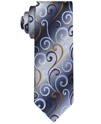Мужской галстук с затененными завитками Van Heusen