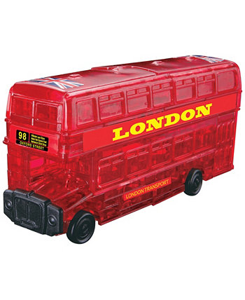 3D-пазл с кристаллами - Лондонский автобус, красный - 53 шт. Areyougame