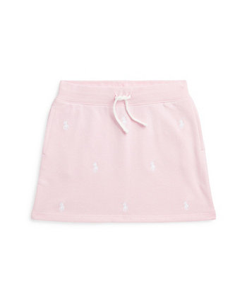 Махровая юбка-поло с пони для малышей и маленьких девочек Polo Ralph Lauren