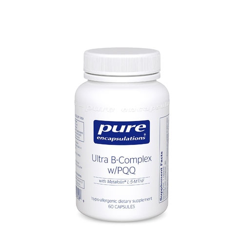 Ultra-B-Complex с PQQ - 60 капсул - Pure Encapsulations Pure Encapsulations