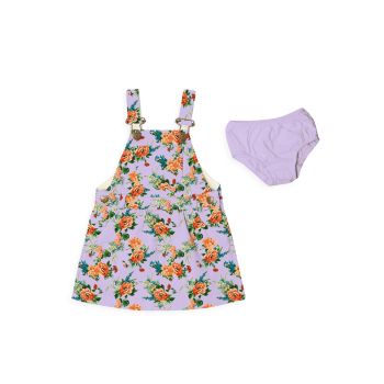 Детские &amp; Комбинезон с цветочным принтом для маленькой девочки Dotty Dungarees X Alice + Olivia