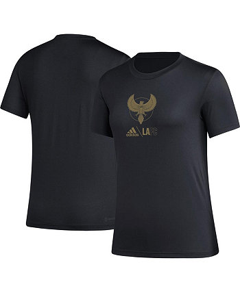Женская черная футболка LAFC AEROREADY Club Icon Adidas