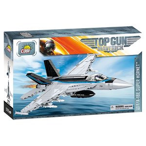 COBI Top Gun Maverick F/A-18E Super Hornet 570 Piece Construction Blocks Building Kit, Scale 1:48 Coming soon