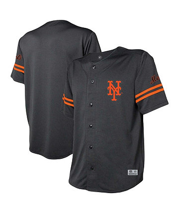Мужской черный модный трикотаж New York Mets Team Stitches