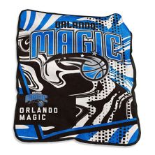 Orlando Magic 50&#34; x 60&#34; Swirl Raschel Throw Blanket Logo Brand