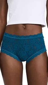 hanky panky Women's Signature Lace High Rise Boy Shorts Hanky Panky