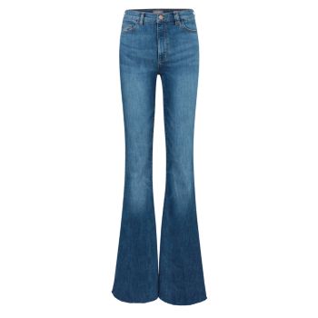 Расклешенные джинсы Rachel Sculpting DL1961 Premium Denim