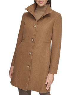 Пальто с воротником-стойкой Calvin Klein
