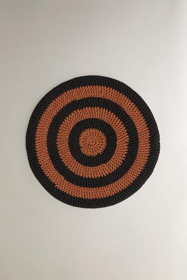 WOVEN CIRCLE DESIGN PLACEMAT x COLLAGERIE Zara Home