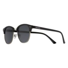 Мужские круглые солнцезащитные очки Dockers® черно-серебристые Dockers