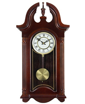 Коллекция часов 26,5-дюймовые настенные часы с курантами в колониальном стиле с римскими цифрами Bedford