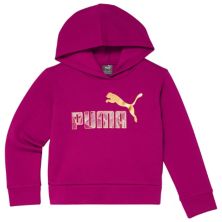 Флисовый пуловер с капюшоном PUMA Flawless Pack для девочек 7–16 лет PUMA