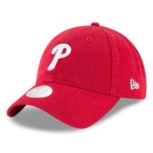 Женская красная регулируемая шляпа с логотипом New Era Philadelphia Phillies Team Core Classic 9TWENTY New Era