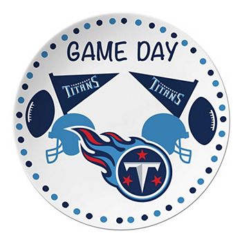 Tennessee Titans Game Day Round Plate Unbranded