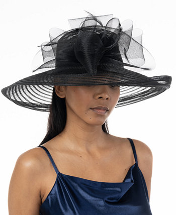 Женский кринолин романтического профиля, нарядная шляпа BELLISSIMA