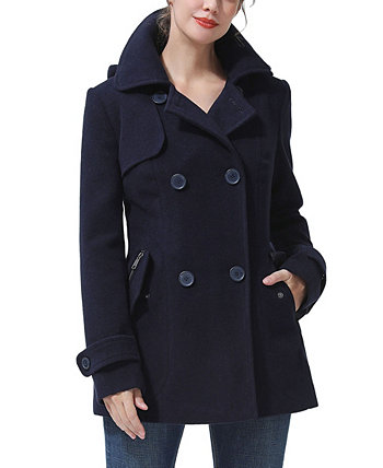 Женское шерстяное бушлатное пальто Anne Kimi + kai