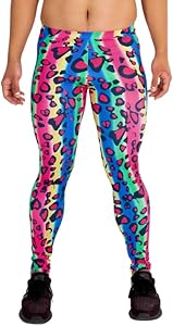 Мужские леггинсы Kapow Meggings Original с поперечными полосами и средней посадкой Kapow Meggings