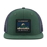 Кепка и бейсболка Element Men's Element Flat Brim 6-Panel Mesh Back Cap Element