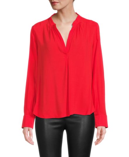 Tink Solid Long Sleeve Blouse Zadig & Voltaire