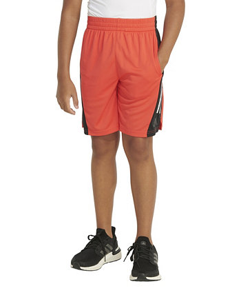 Шорты с цветными блоками и эластичным поясом для больших мальчиков AEROREADY® Adidas