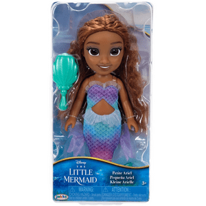 Disney Little Mermaid 6 inch Petite Ariel Fashion Doll with Seashell Brush Inspired by the Movie Disney Princess