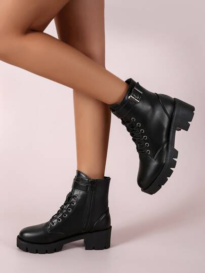 shein combat boots