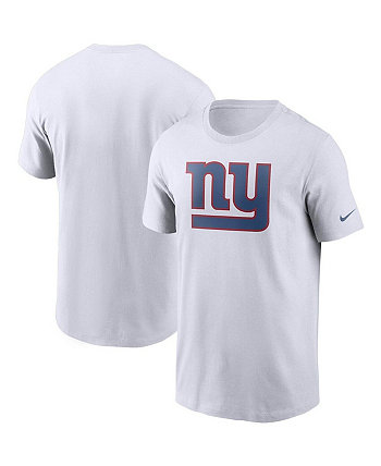 Мужская белая футболка с логотипом New York Giants Primary Nike