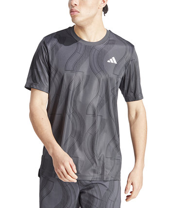 Men's Moisture-Wicking Club Tennis Graphic T-Shirt Adidas