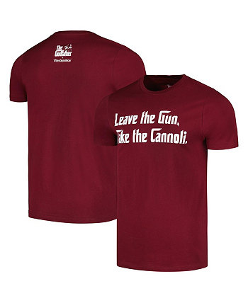 Men's and Women's Red The Godfather The Cannoli T-shirt Contenders Clothing