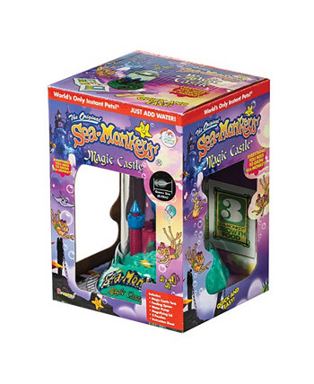 Оригинальный комплект Magic Sea Monkeys Magic Castle - все, что нужно для вывода морских обезьян Sea Monkey's