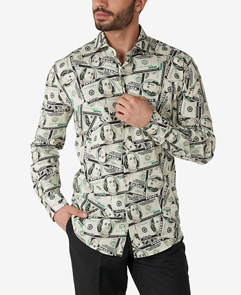 Мужская классическая рубашка Cashanova Money Big and Tall OppoSuits